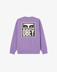 Obey - Eyes Icon Crew - Paisley Purple - Pulls et Sweats - 112863126