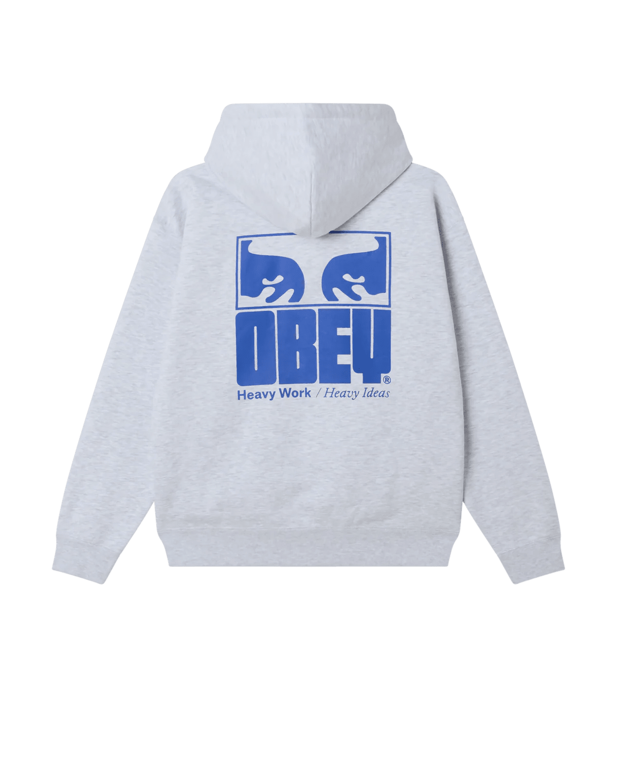 Obey - Heavy Ideas Hood - Ash grey - Pulls et Sweats - 112470269AGRYS