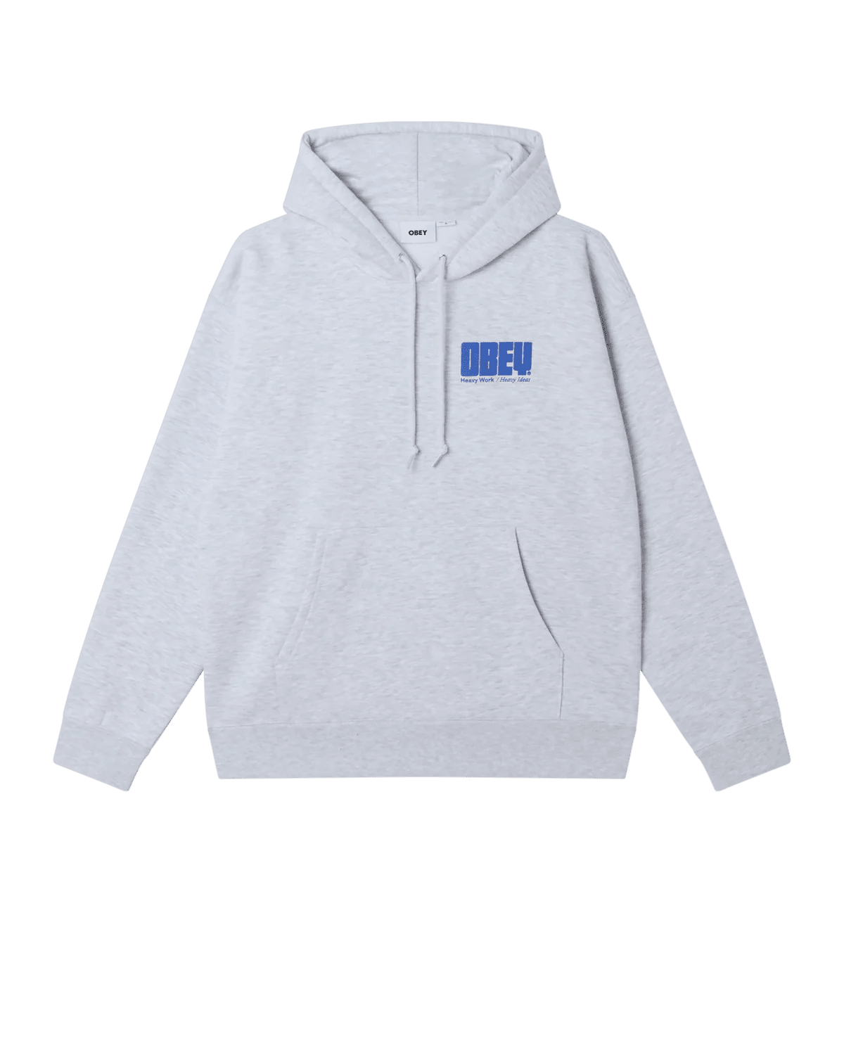 Obey - Heavy Ideas Hood - Ash grey - Pulls et Sweats - 112470269AGRYS