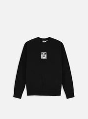 Obey - Icon Extra Heavy Crew II - Black-Pulls et Sweats-112480139