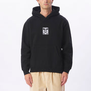 Obey - Icon Extra Heavy Hood II - Black - Pulls et Sweats - 112470196