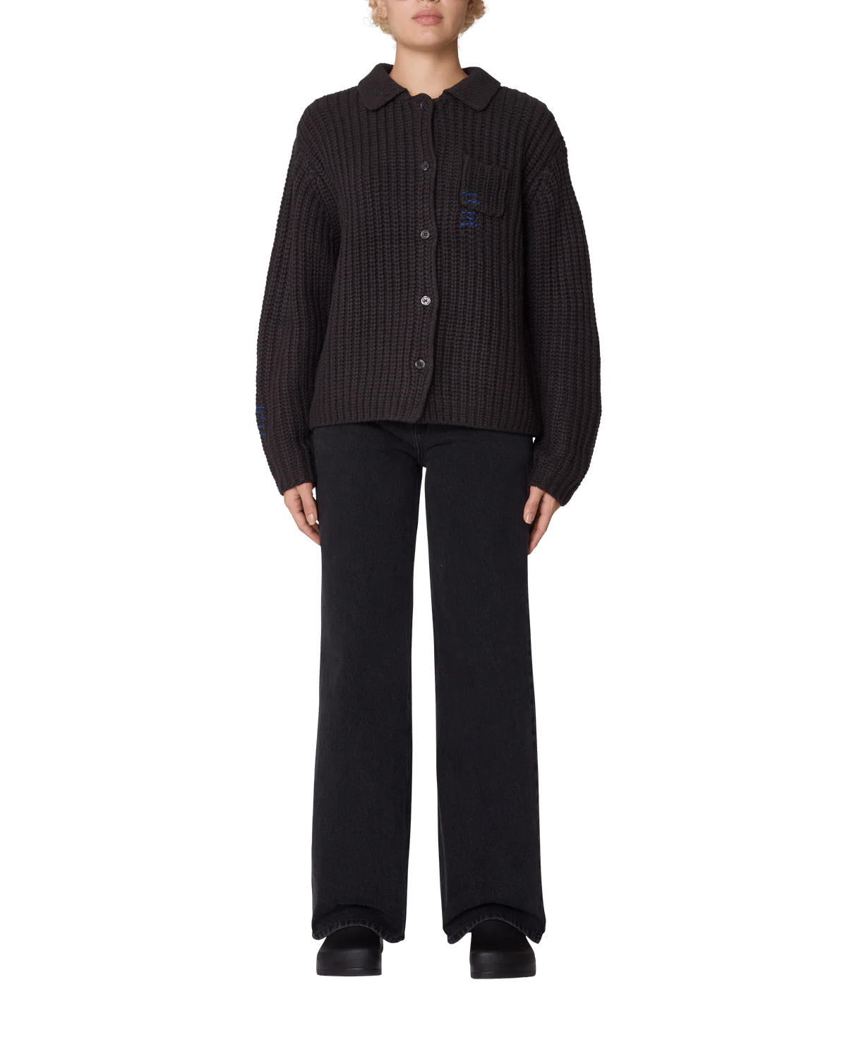 Obey – Julian Button Down sweater – Asphalt - Pulls et Sweats - 251010076-ASP