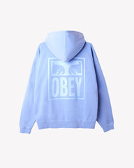 Obey - Lowercase Pigment Hood - Pigment Hydrangea-Pulls et Sweats-112470212