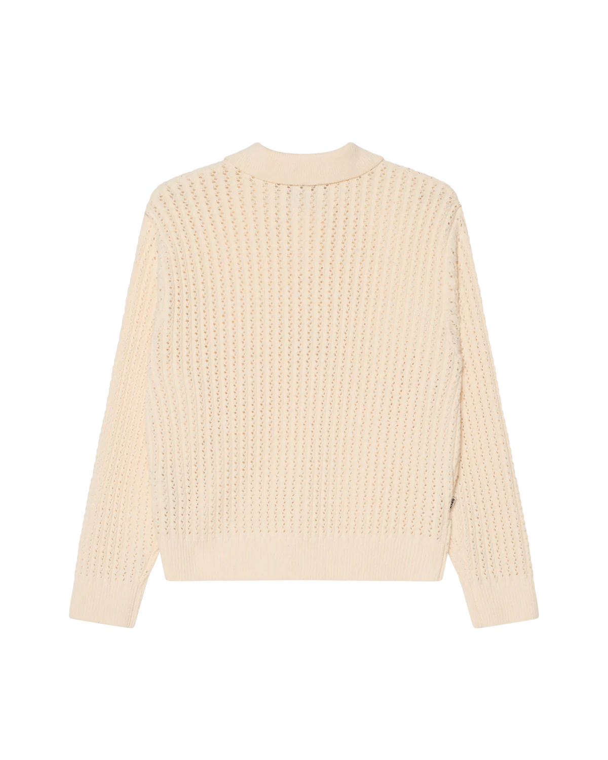 Obey – Obey duane polo sweater – Natural - Pulls et Sweats - 151000112NATS