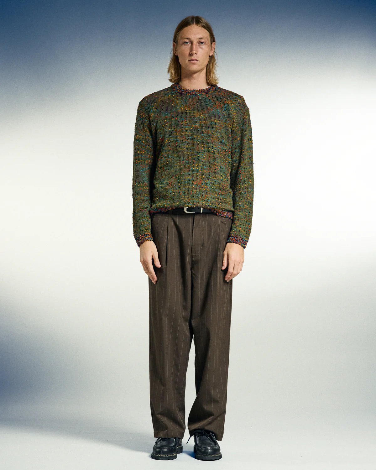 Obey – Obey martin sweater – Chive multi - Pulls et Sweats - 151000107CHVM