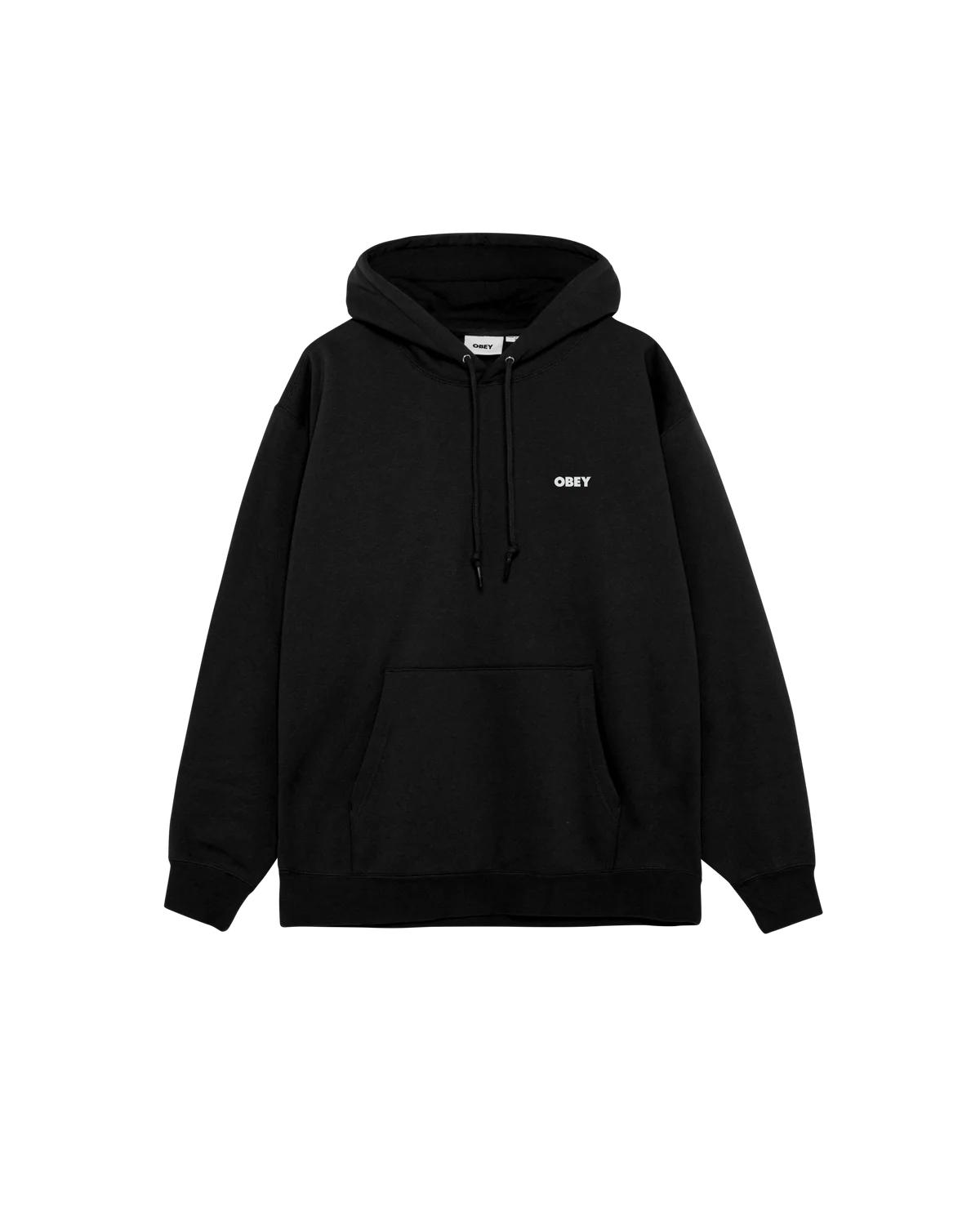 Obey – Obey quarter icon Hoodie – Black - Pulls et Sweats - 112844193BLKS