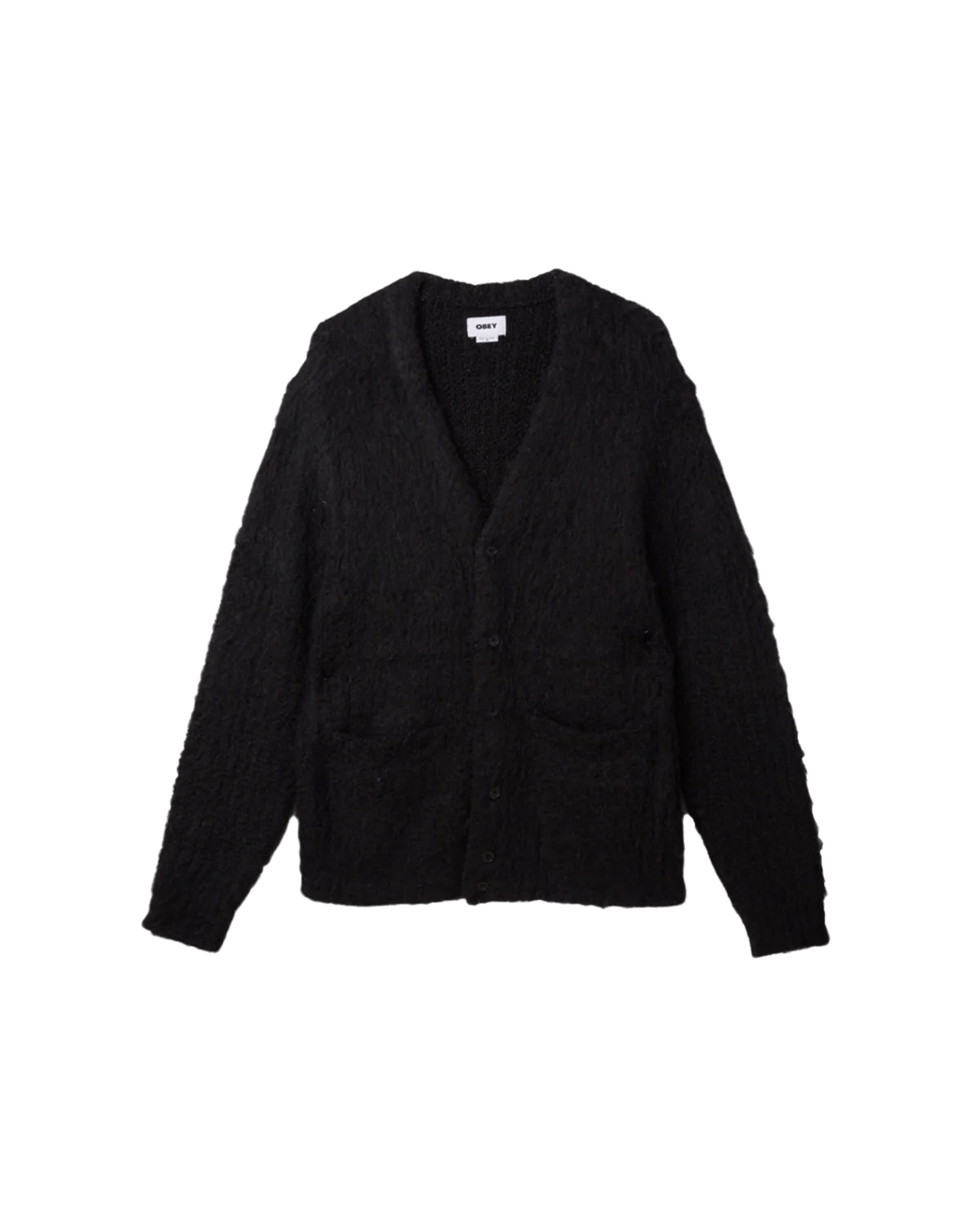 Obey - Patron Cardigan - Black - Pulls et Sweats - 151010025-BLK