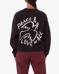 Obey - Peace Dove Crewneck - Digital Black - Pulls et Sweats - 211600157