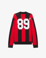 Obey - Soccer Jersey Sweater - Red Multi - Pulls et Sweats - 151000090