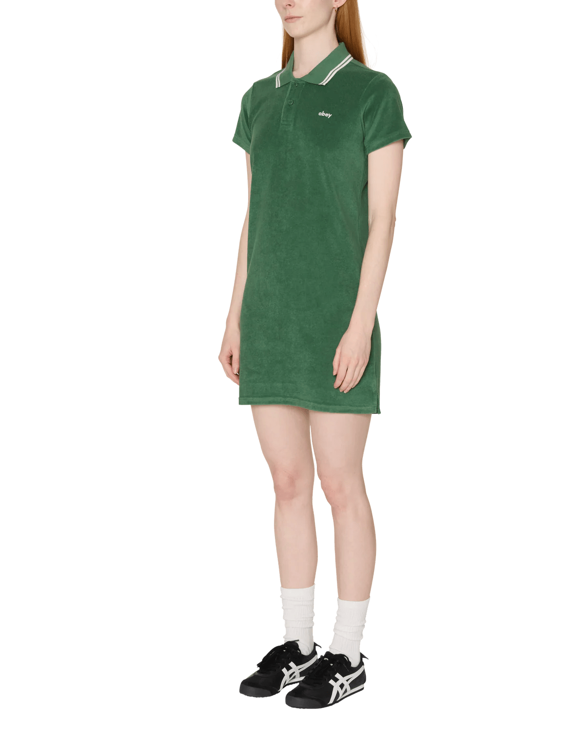 Obey - Lucia Polo Dress - Green - Robes - 401500439GRNS