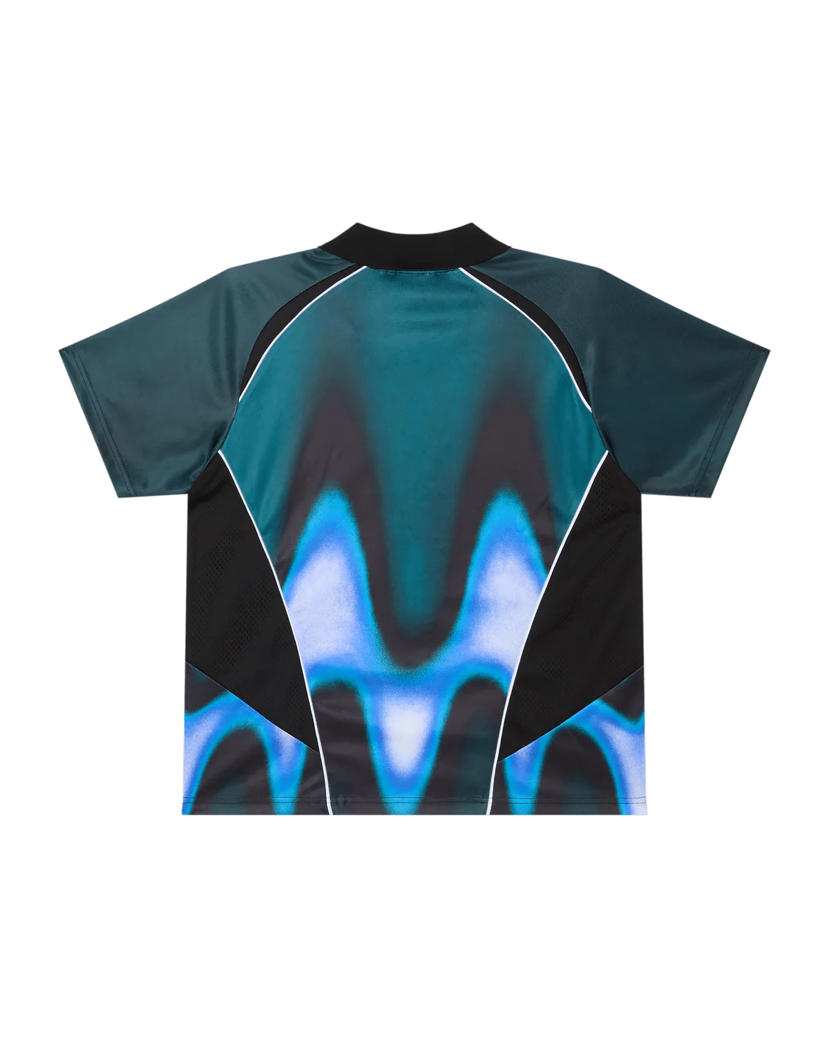 Obey - Blurred Soccer Jersey - Dark teal multi - T-shirts - 131080378DTLS