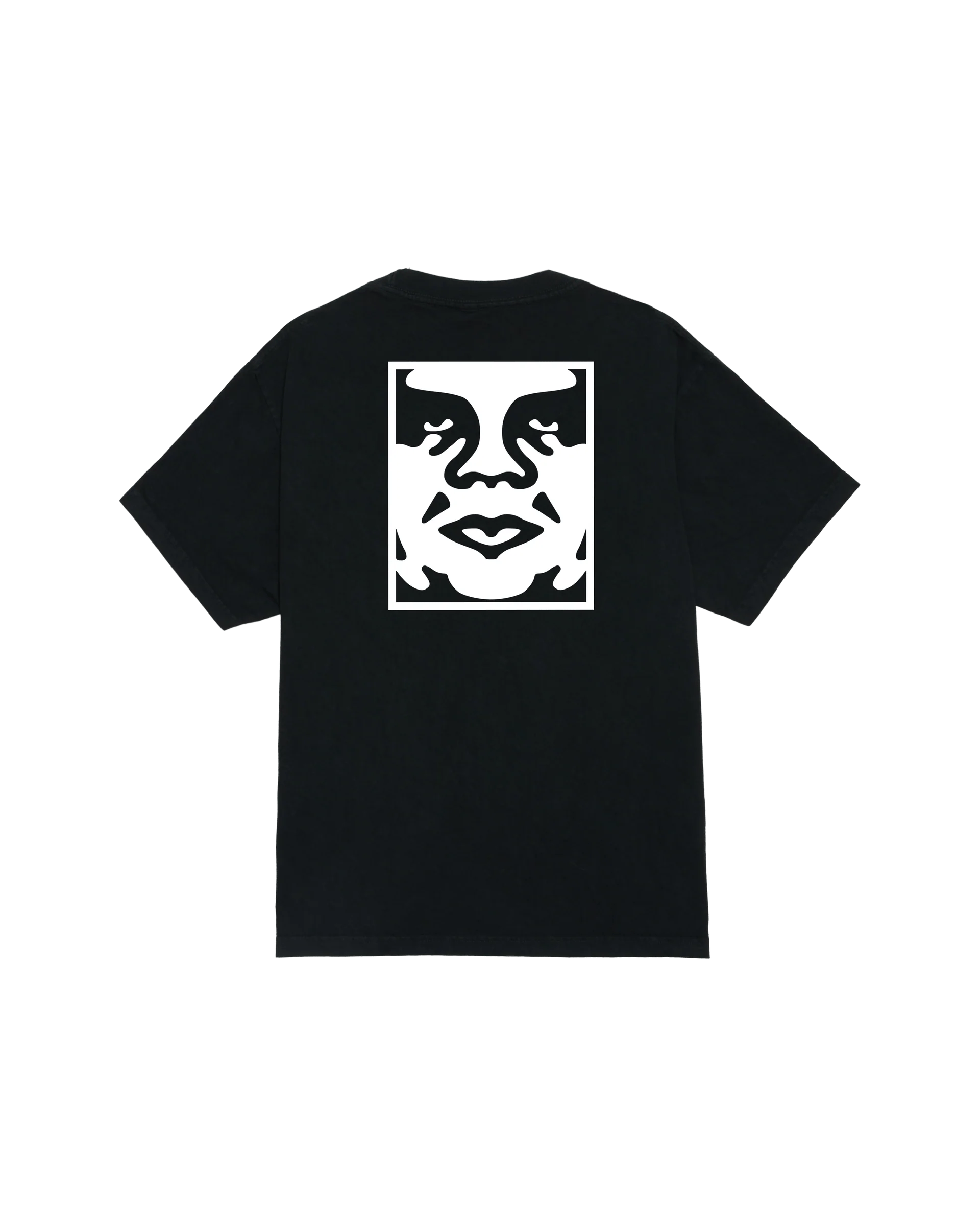 Obey - Bold Icon Face T-shirt - Pigment True Vintage Black - T-shirts - 167924099