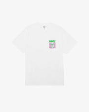 Obey - Chain Link Fence Icon Classic - White-T-shirts-165263799