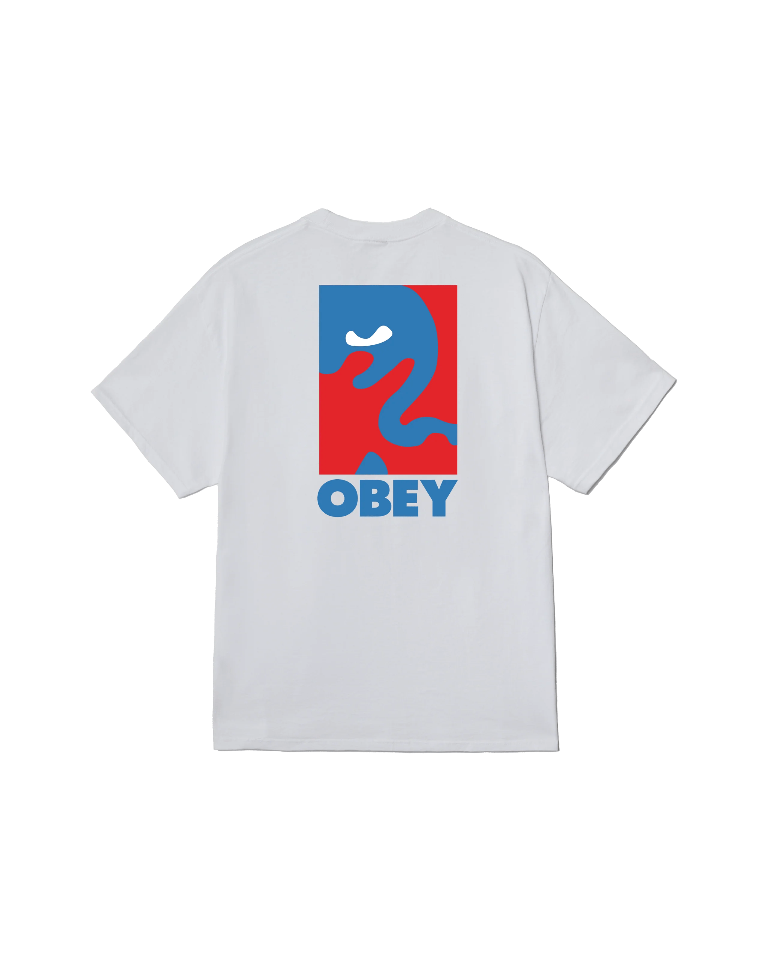 Obey - Cropped Icon Classic T-shirt - White - T-shirts - 165264064