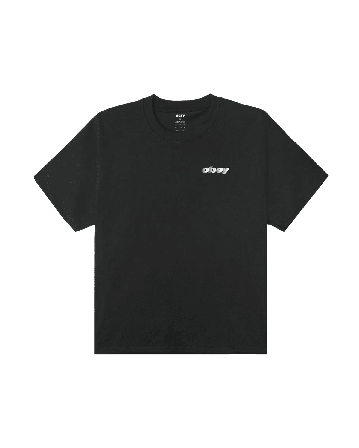 Obey - Exports Heavyweight T-shirt - Vintage black - T-shirts - 168024319VBLS