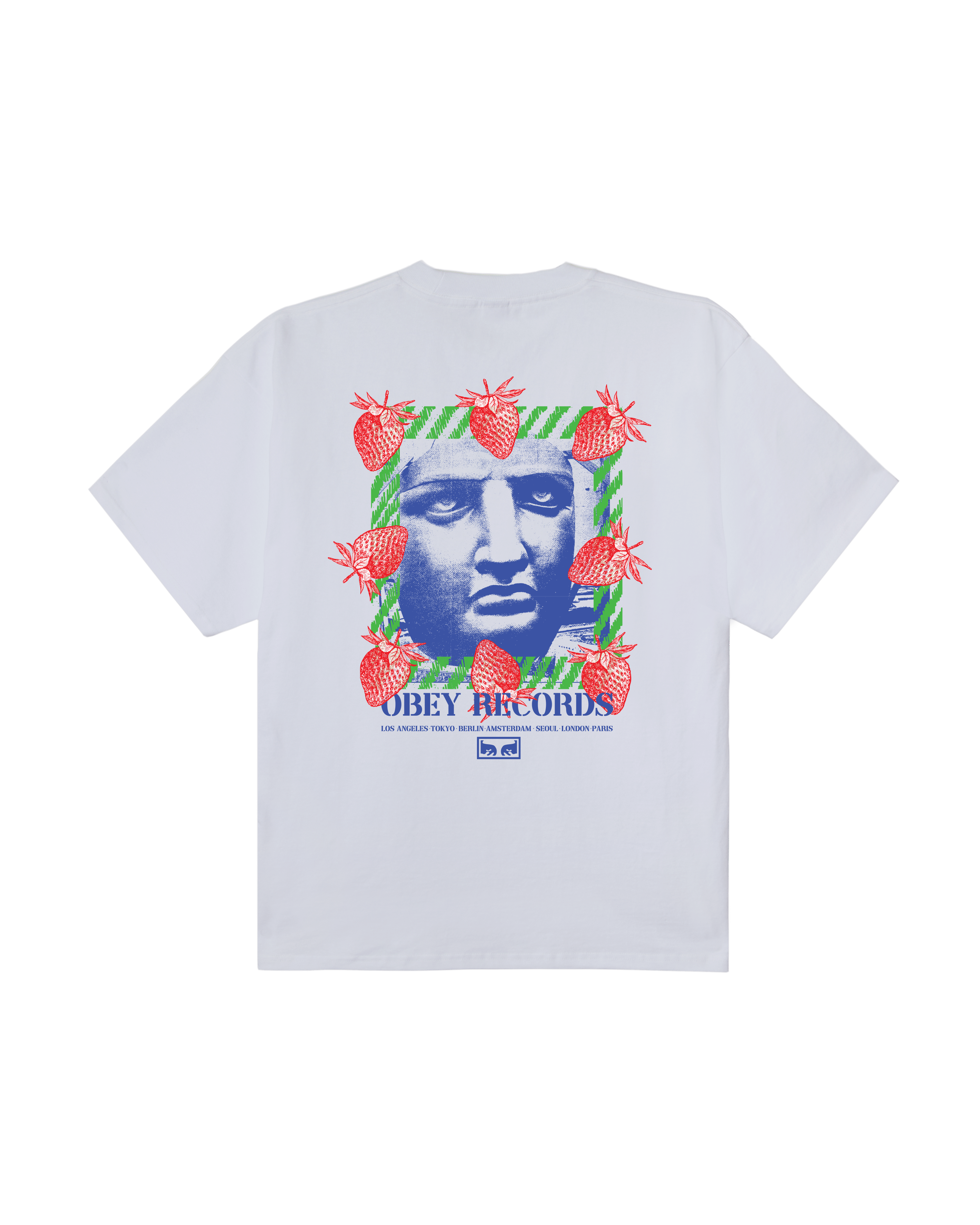 Obey - Garden Heavyweight T-shirt - White - T-shirts - 168024405WHTS
