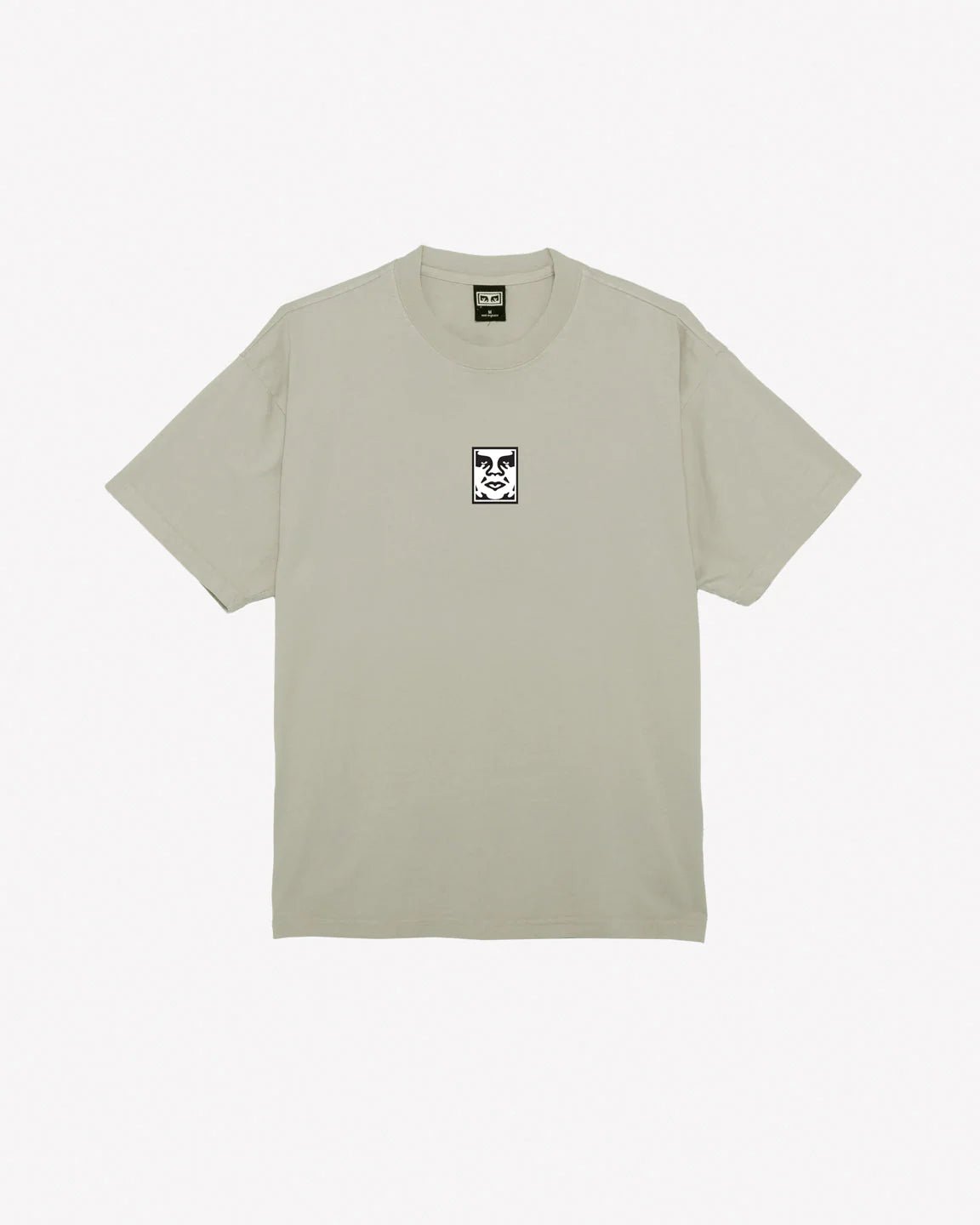 Obey - Icon Heavyweight Tee - Silver Grey-T-shirts-166913013