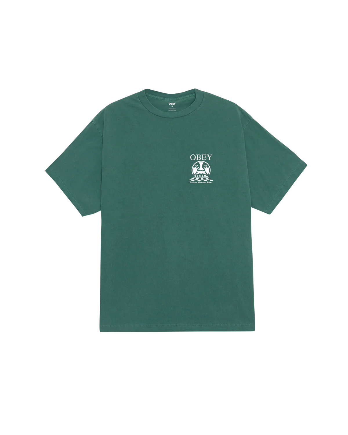 Obey – Obey precision T-shirt – Pigment rainforest - T-shirts - 167924226RFRS