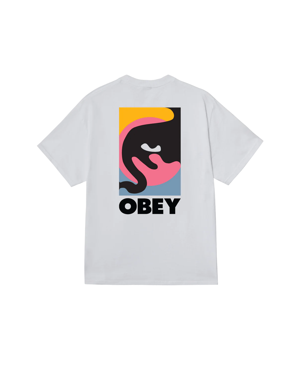 Obey – Obey quarter icon Classic T-shirt – White - T-shirts - 165264193WHTS