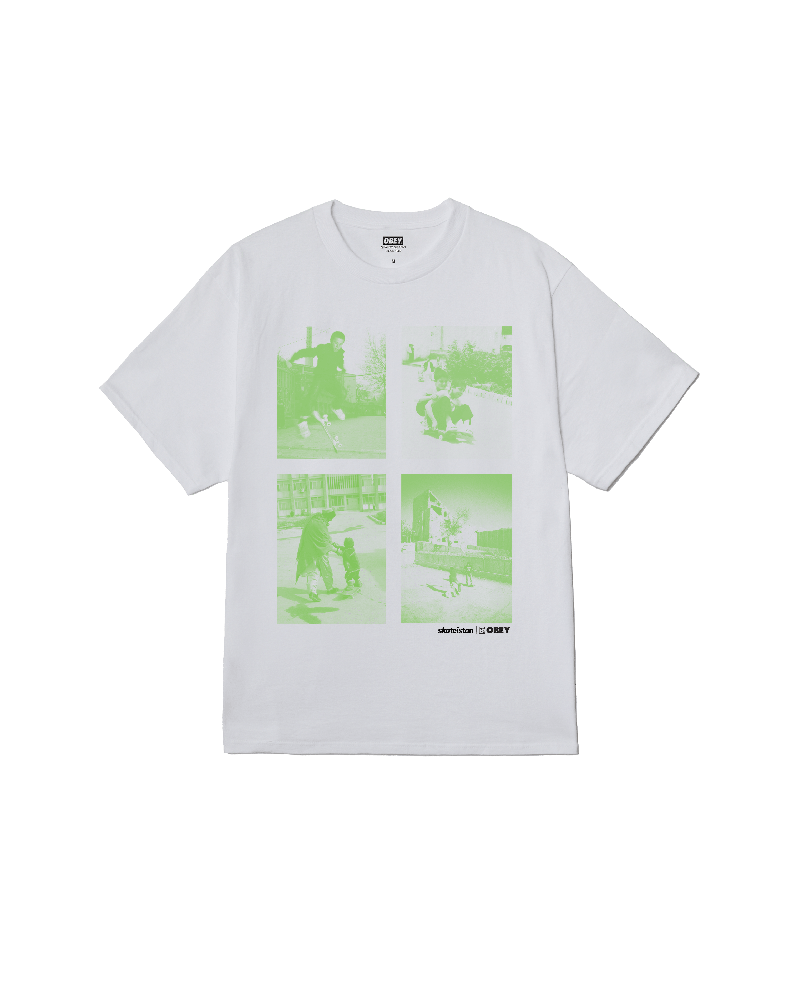 Obey - Skateistan/Child Photo T-shirt - White - T-shirts - 165264404WHTS