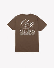 Obey Studios - Worldwide Tee - Silt-T-shirts-165263708