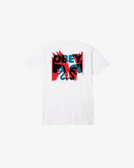 Obey - Torn Posters Icon - White - T-shirts - 165263972