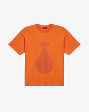 Obey x Napa Tee - Orange Corroded-T-shirts-NA4HXA