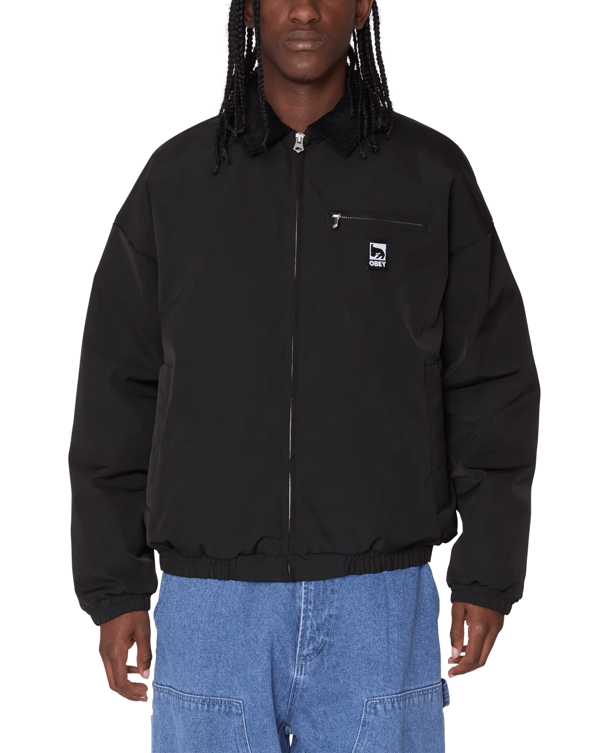 Obey – Elysian jacket – Black - Vestes et Manteaux - 121800601BLKS