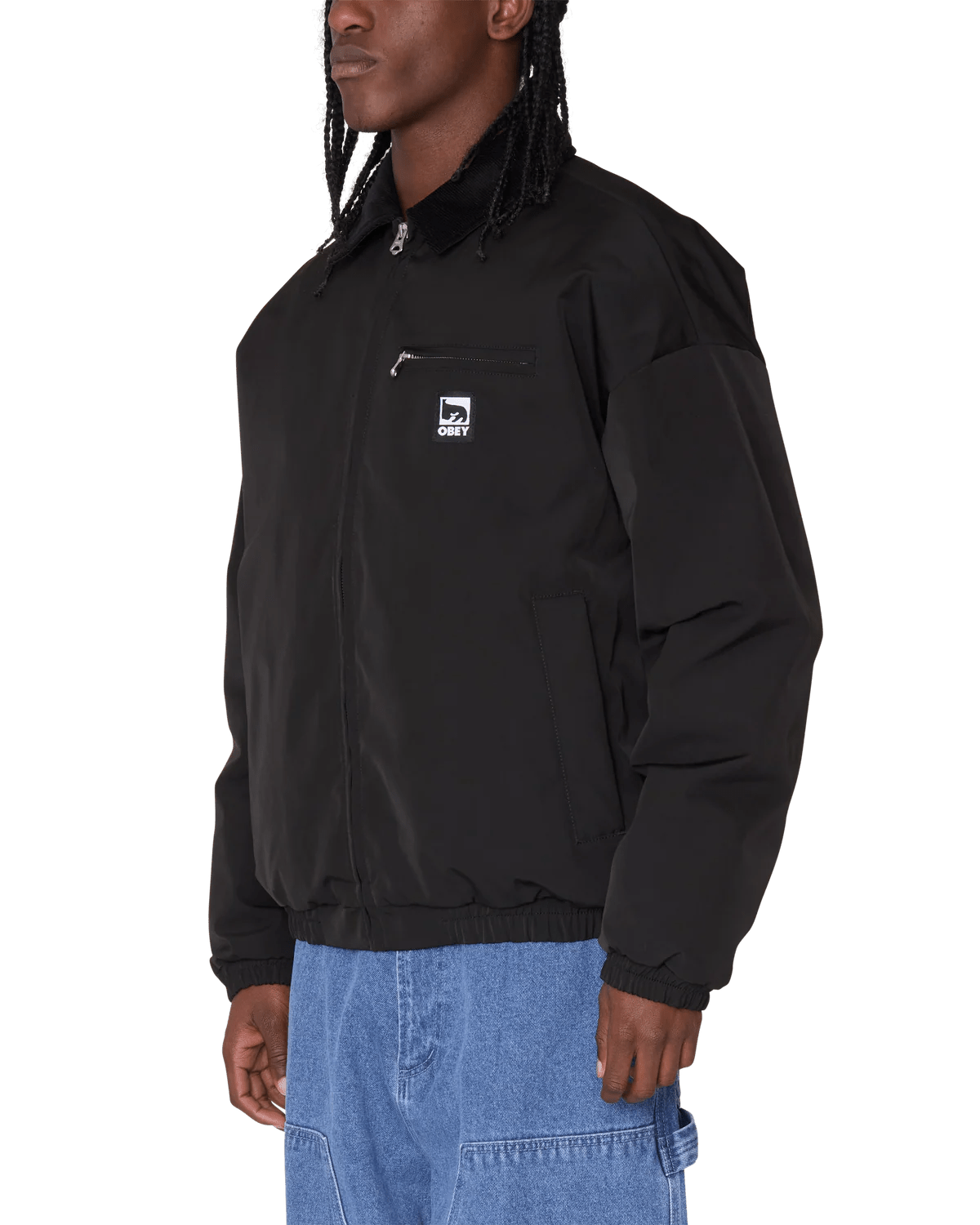 Obey – Elysian jacket – Black - Vestes et Manteaux - 121800601BLKS