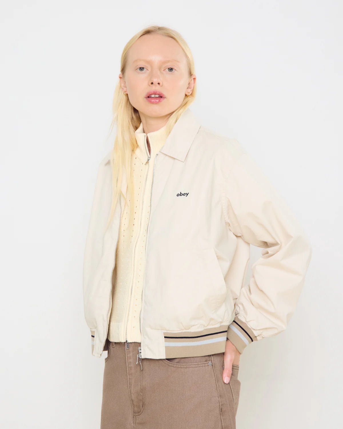 Obey - Endless Jacket - Stone - Vestes et Manteaux - 221800450STNS