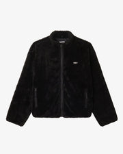 Obey - Icon Face Sherpa Jacket - Black - Vestes et Manteaux - 121800564