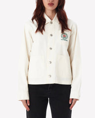 Obey - Rose Chore Jacket - Whisper White-Vestes et Manteaux-221800415