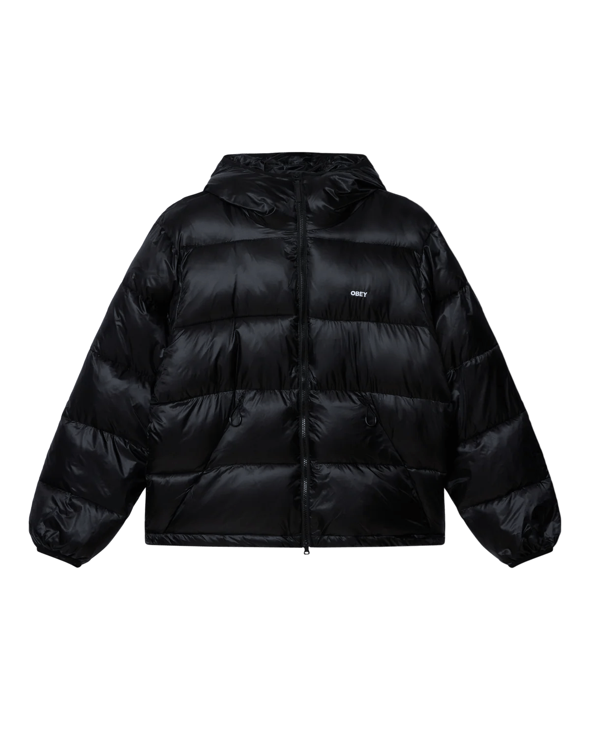 Obey – Stratus puffer jacket – Black - Vestes et Manteaux - 121800600BLKS