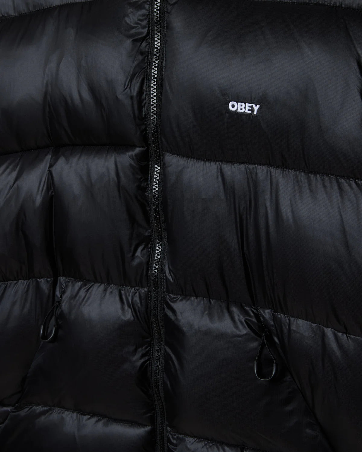 Obey – Stratus puffer jacket – Black - Vestes et Manteaux - 121800600BLKS