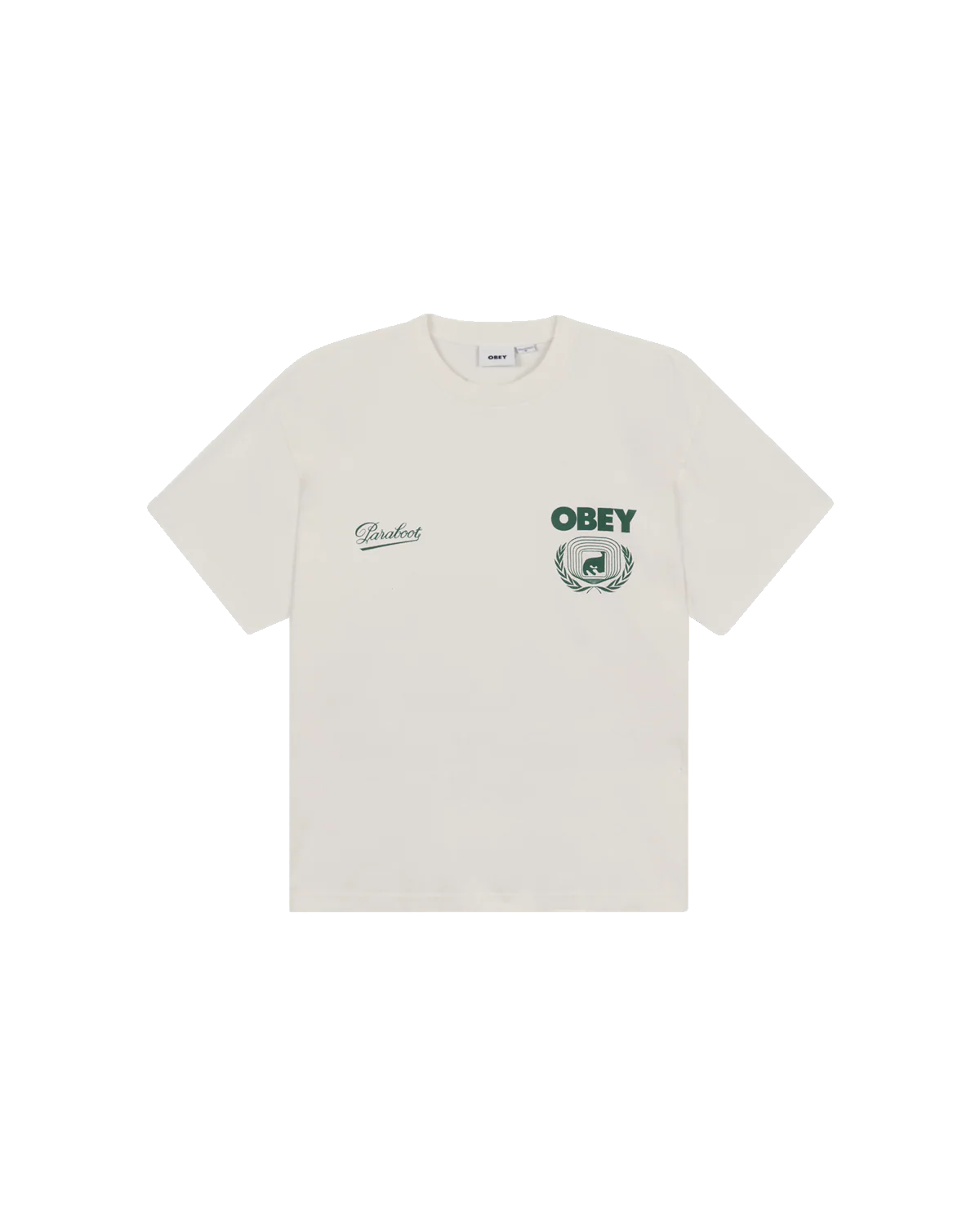 Paraboot x Obey - T-shirt Kranks - Offwhite
