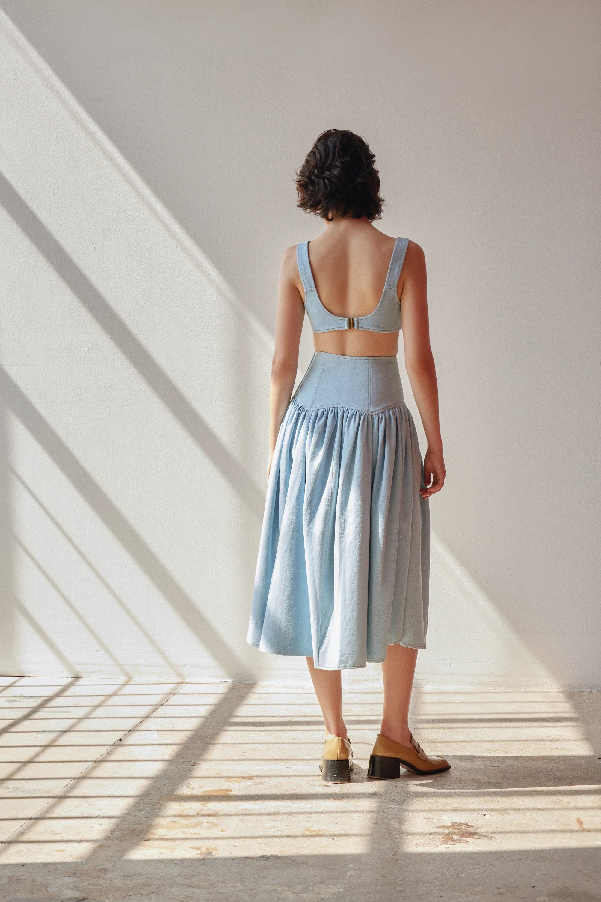 OhSevenDays - Danielle Skirt - Light Blue - Jupes et Pantalons - 