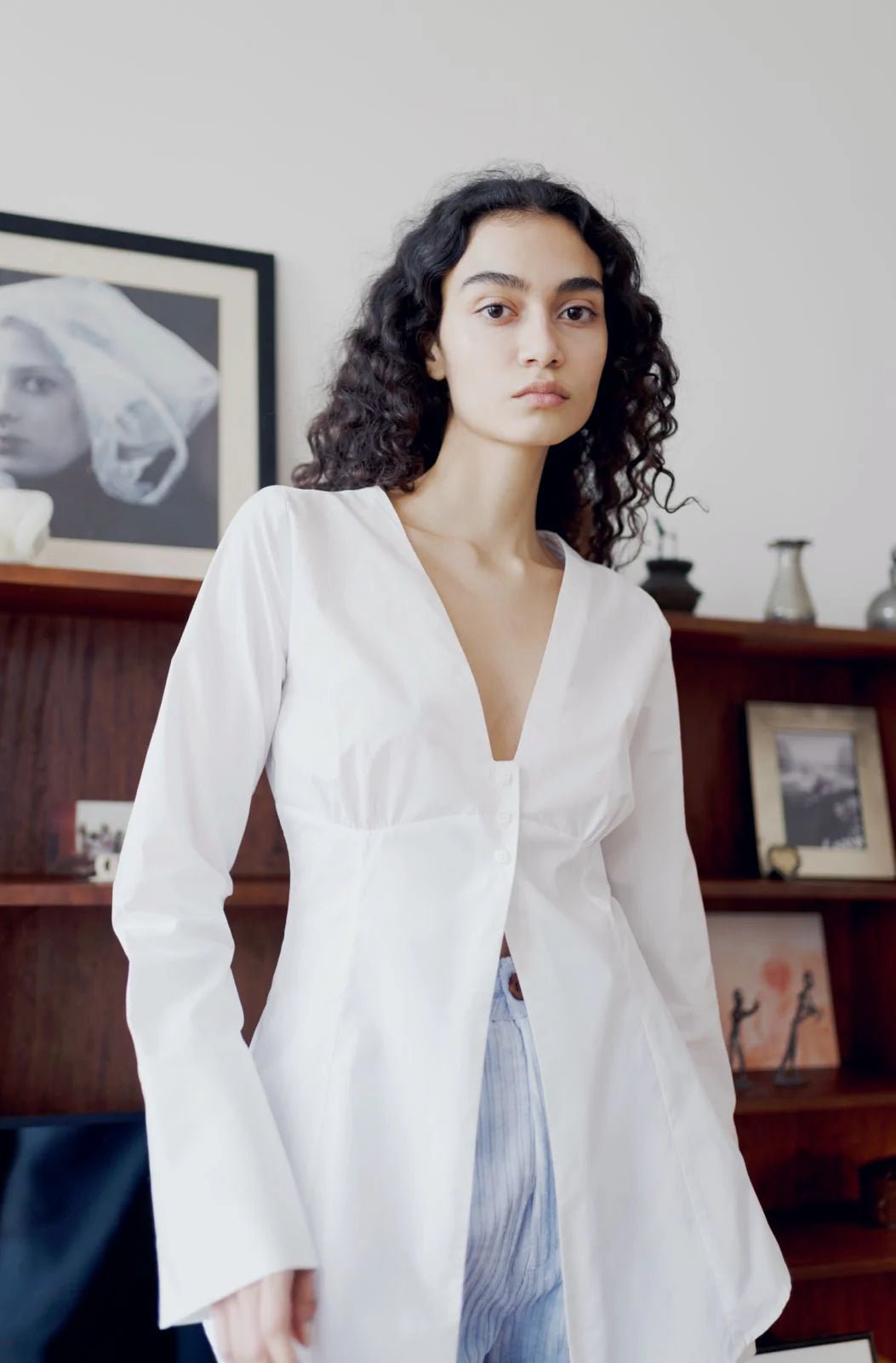 OhSevenDays - Demi Blouse - White - Jupes et Pantalons - 