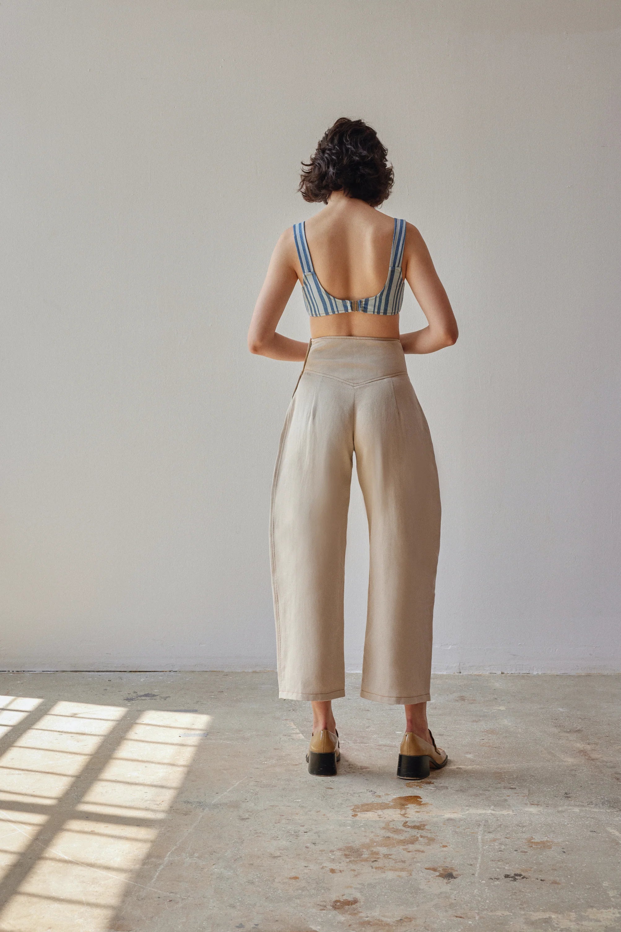 OhSevenDays - Pantalon Ballon Aria Trousers - Blanc - Jupes et Pantalons - 