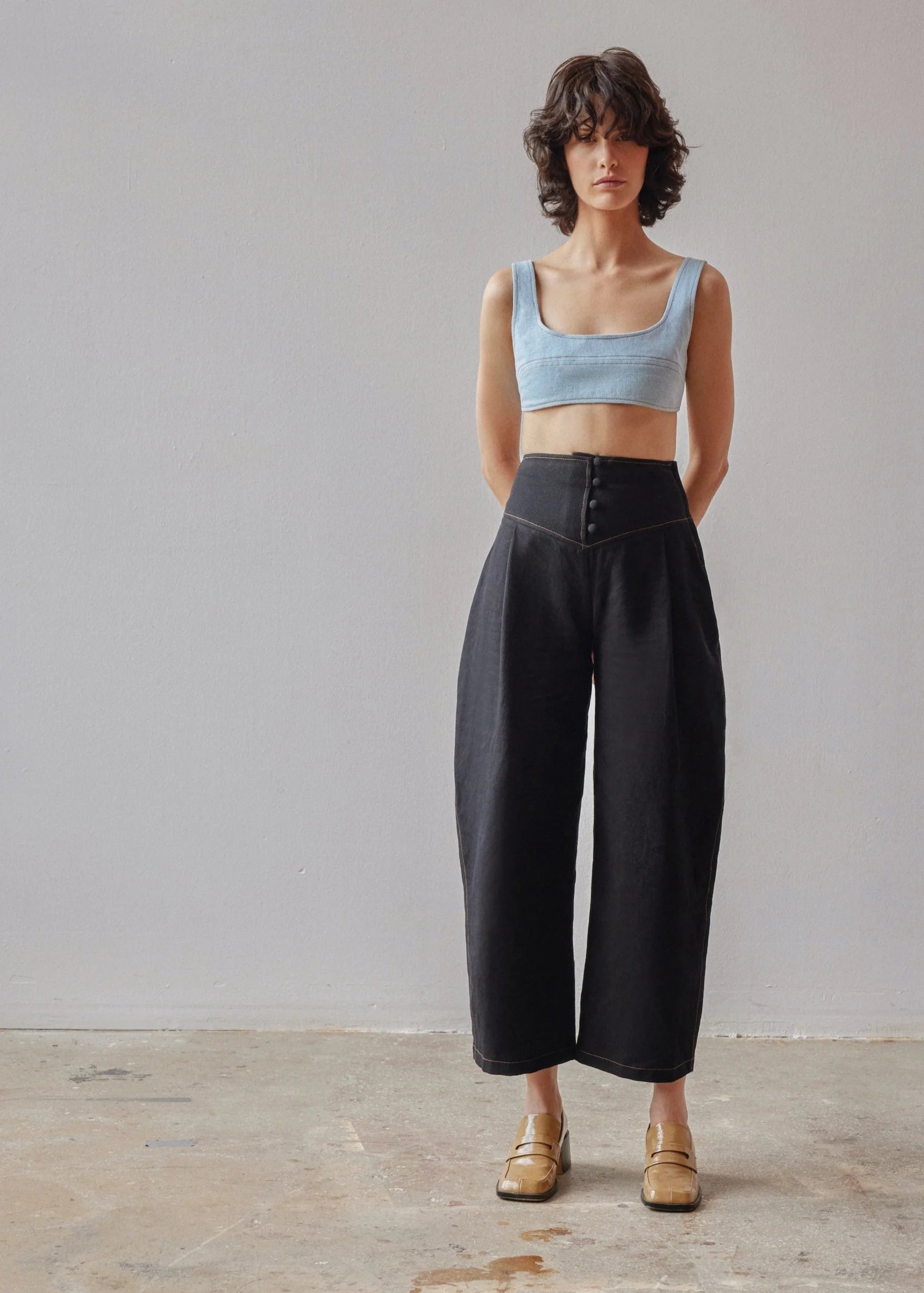 OhSevenDays - Pantalon Ballon Aria Trousers - Noir - Jupes et Pantalons - 