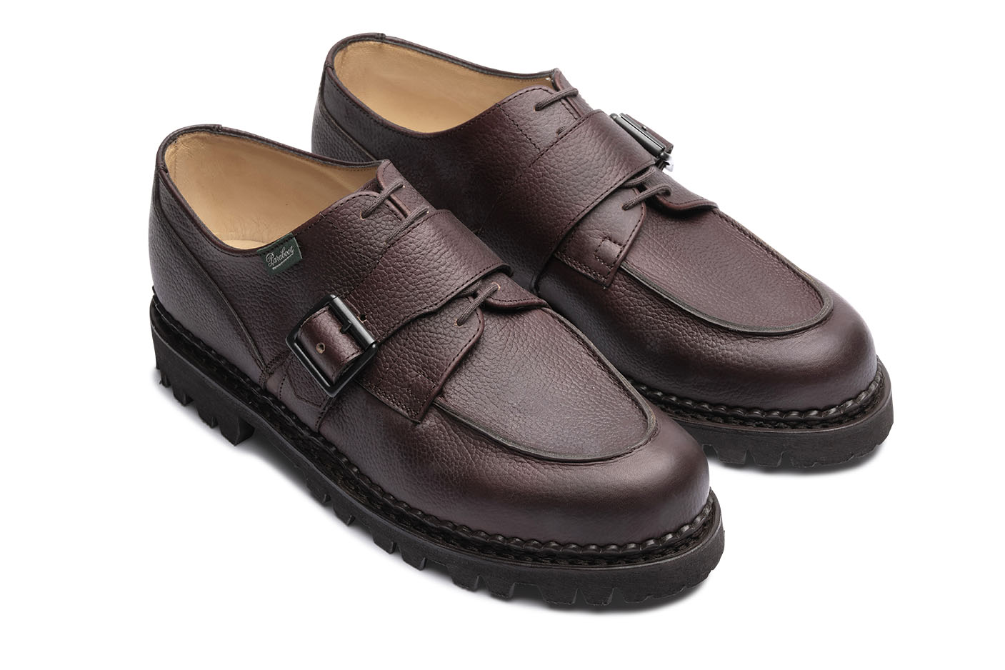 Paraboot - Chambord Bride Grainé ébène - Chaussures - 234648