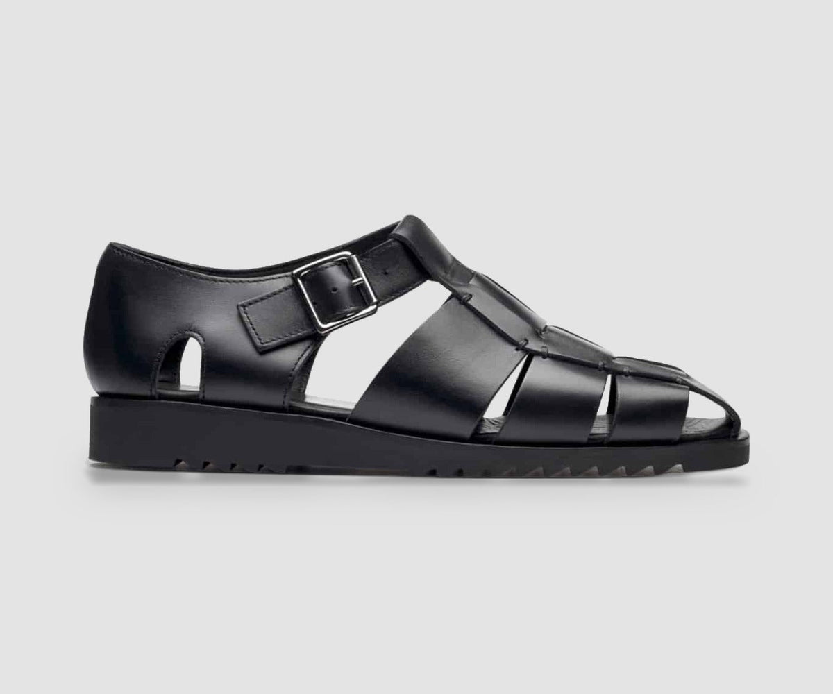 Paraboot – Sandale Pacific – Lisse noir-Chaussures-123312