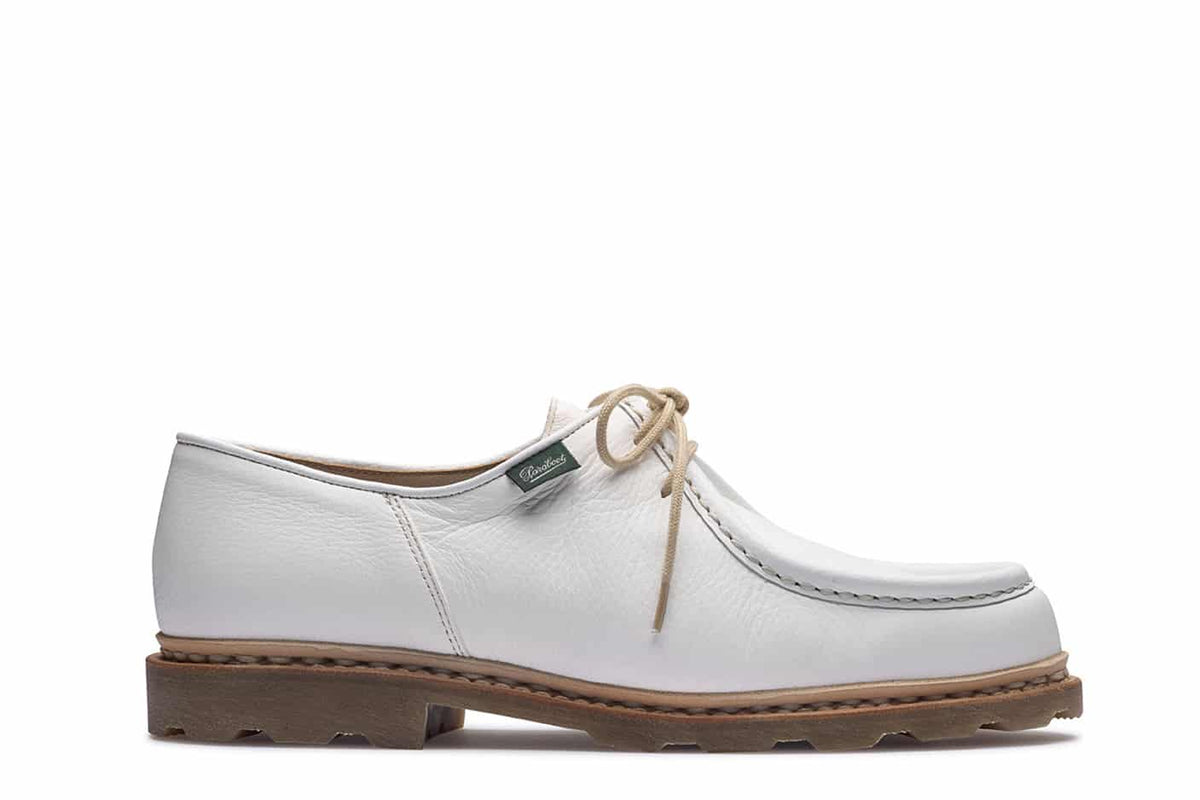 Paraboot Derby Michael cerf blanc – vue de profil