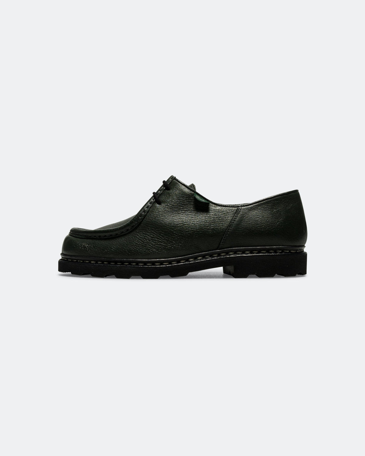 Paraboot Derby Michael cerf kaki – vue de profil