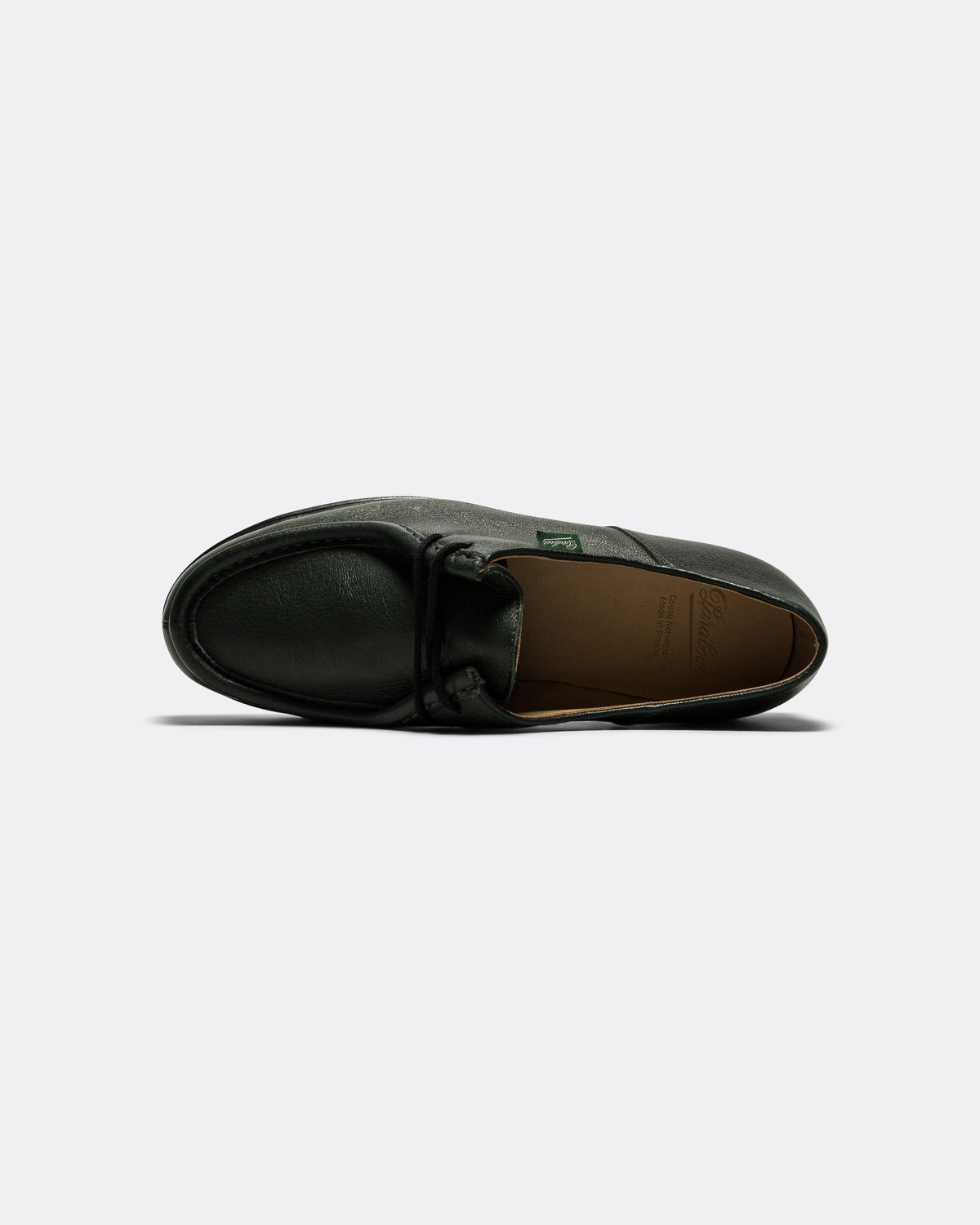 Paraboot Derby Michael cerf kaki – vue de profil intérieur