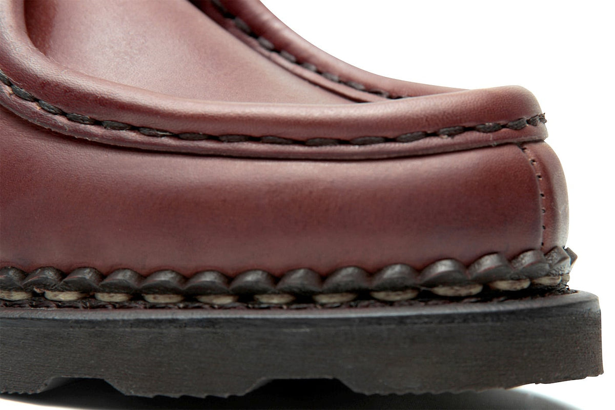 Paraboot Femme Derby Michael lisse marron – vue de détail