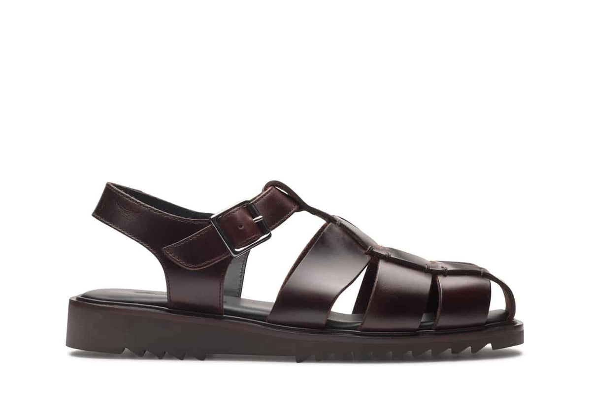 Paraboot Femme Sandale Santorin lisse America – vue de profil
