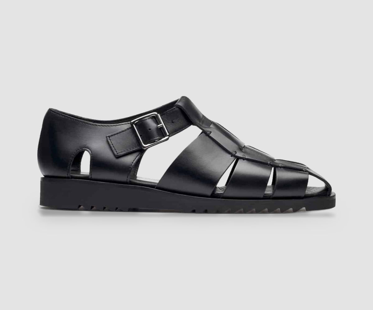 Paraboot – Sandale Pacific – Lisse noir