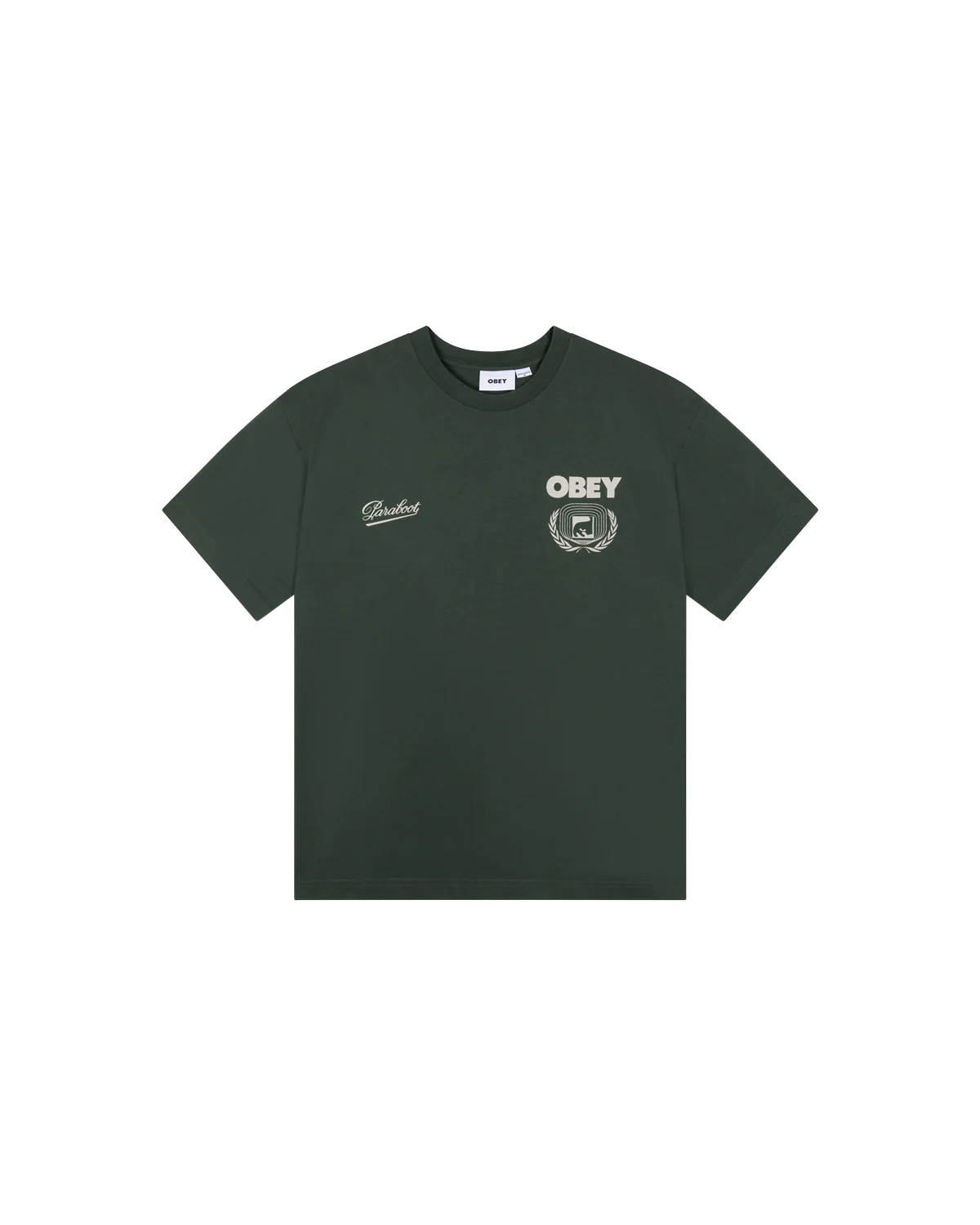 Paraboot x Obey - T-shirt Kranks - Green