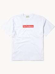 Aries Arise - Problemo Supremo SS Tee - White-T-shirts-STAR60003