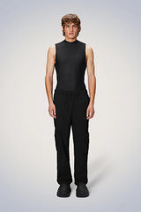 Rains - Tomar Regular Pants - Black-Pantalons et Shorts-19300